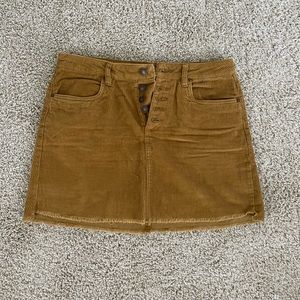 Sky and Sparrow Corduroy Mini Skirt